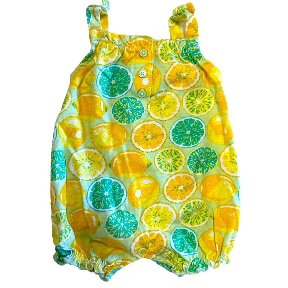 5/$30 Carter’s Lemon Lime Baby Girl Romper